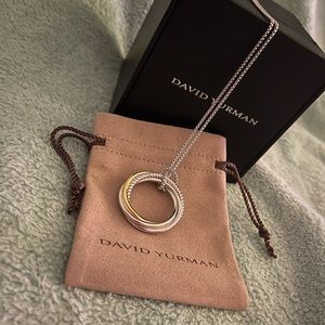David Yurman Crossover Pendant Necklace